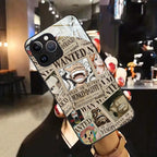 Wanted One Piece Luffy Case