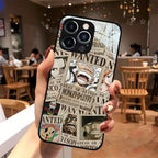 Wanted One Piece Luffy Case