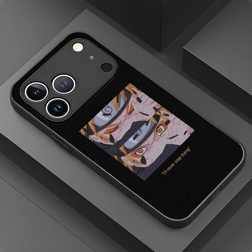 Anime Naruto Never Stop Trying Phone Case