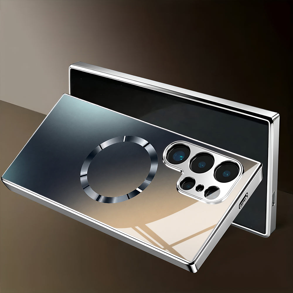 Galaxy S Series -Electroplated Chrome Bumper Case