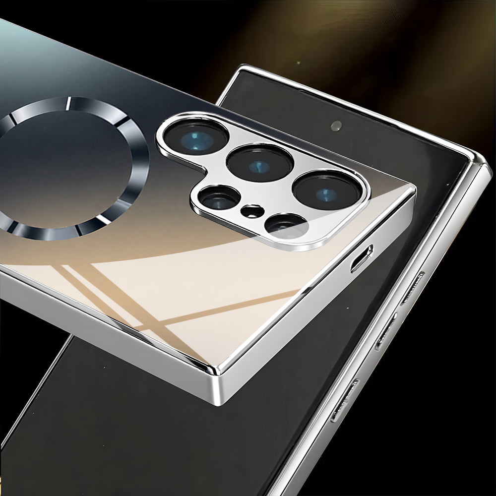Galaxy S Series -Electroplated Chrome Bumper Case