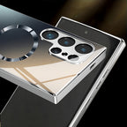 Galaxy S Series -Electroplated Chrome Bumper Case