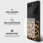 Galaxy Z Flip Series - Wild Luxe Leopard Case