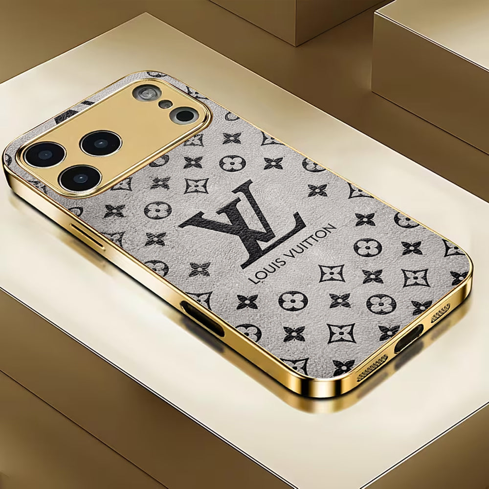 Luxury LV Pattern Gray Case