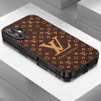 Luxury LV Pattern Brown Case
