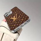 Luxury LV Pattern Brown Case