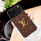 Luxury LV Pattern Brown Case