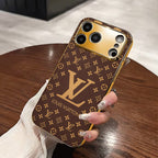 Luxury LV Pattern Brown Case