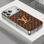 Luxury LV Pattern Brown Case