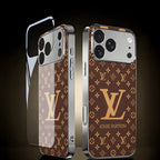 Luxury LV Pattern Brown Case