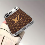 Luxury LV Pattern Brown Case