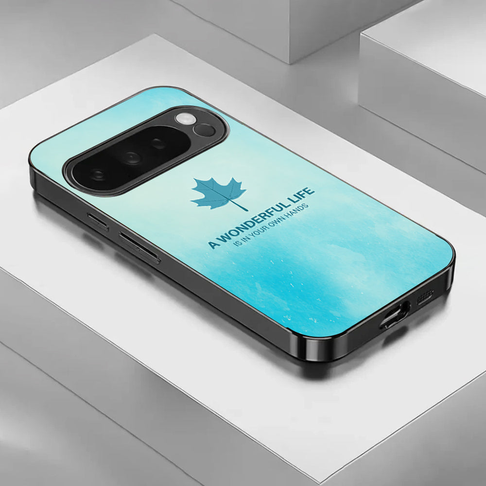 Google Pixel - Nature Bliss Glass Back Case