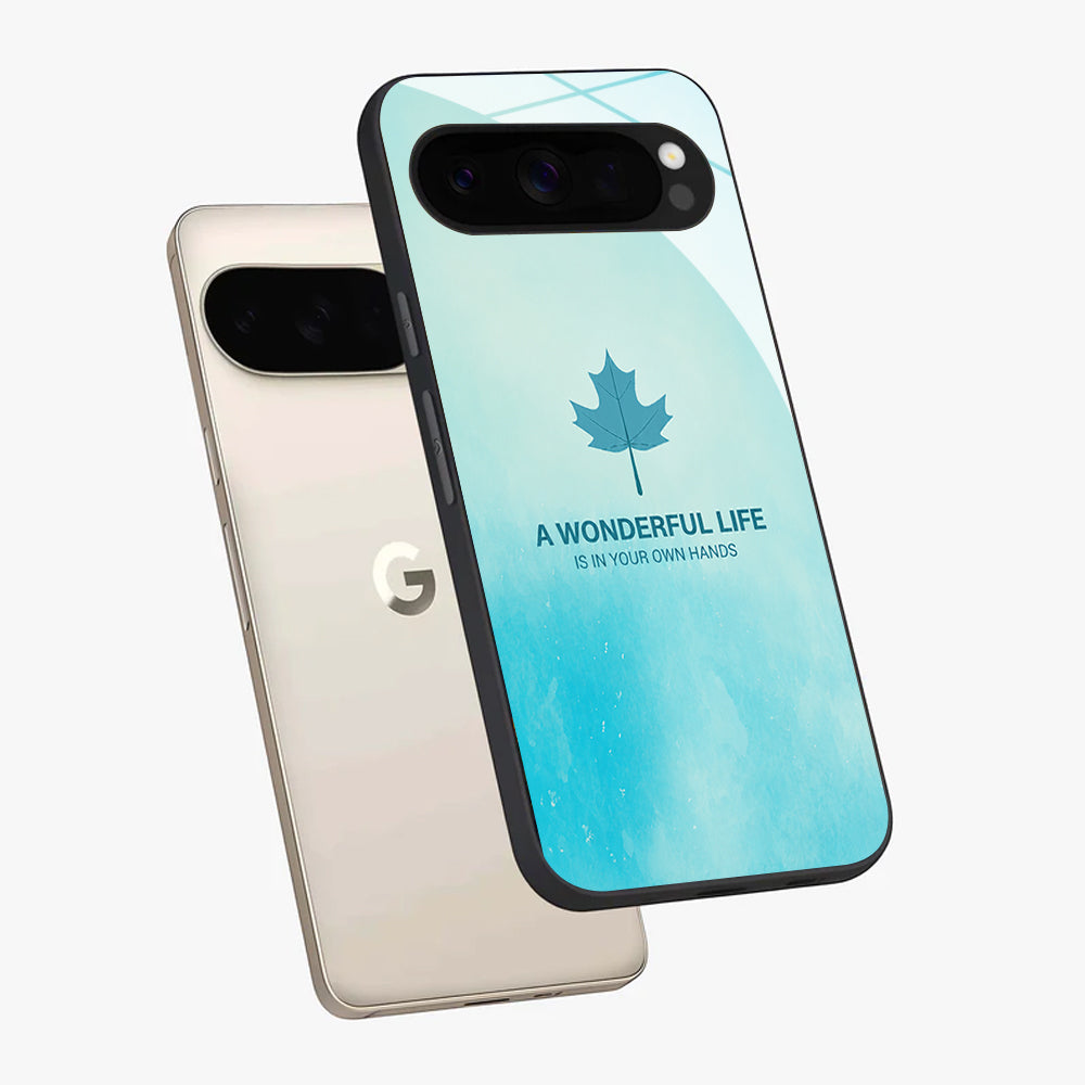 Google Pixel - Nature Bliss Glass Back Case