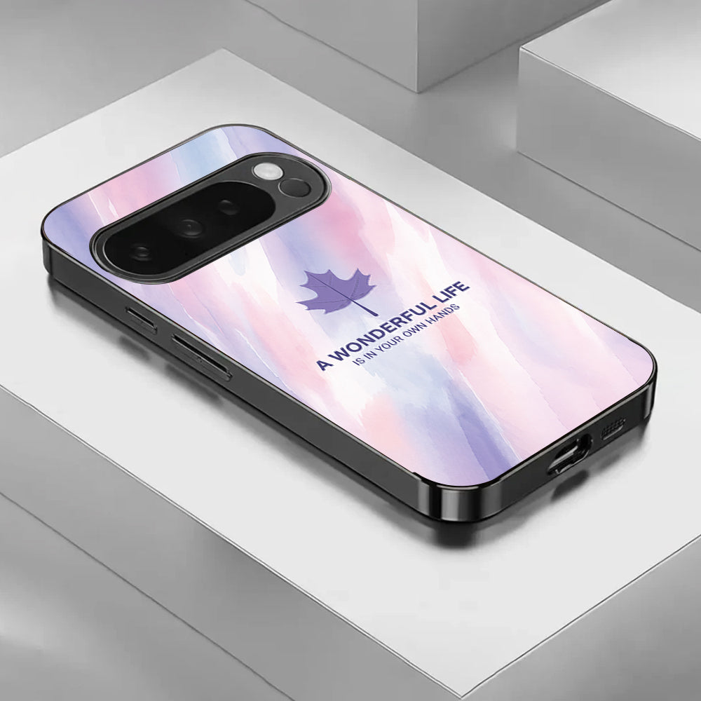 Google Pixel - Nature Bliss Glass Back Case