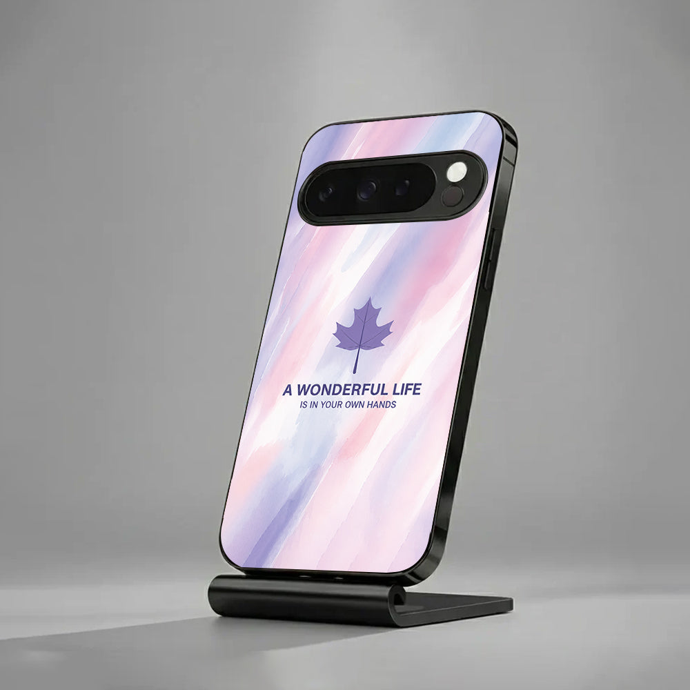 Google Pixel - Nature Bliss Glass Back Case