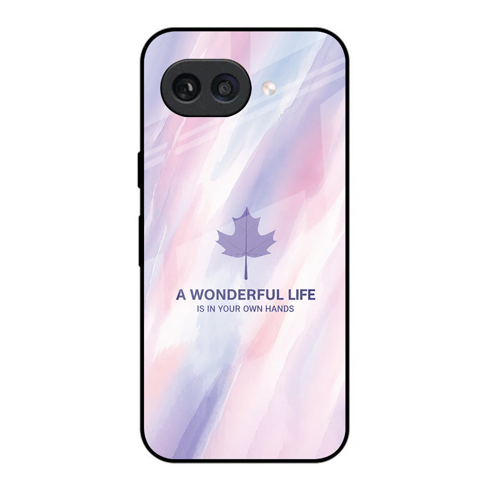 Google Pixel - Nature Bliss Glass Back Case