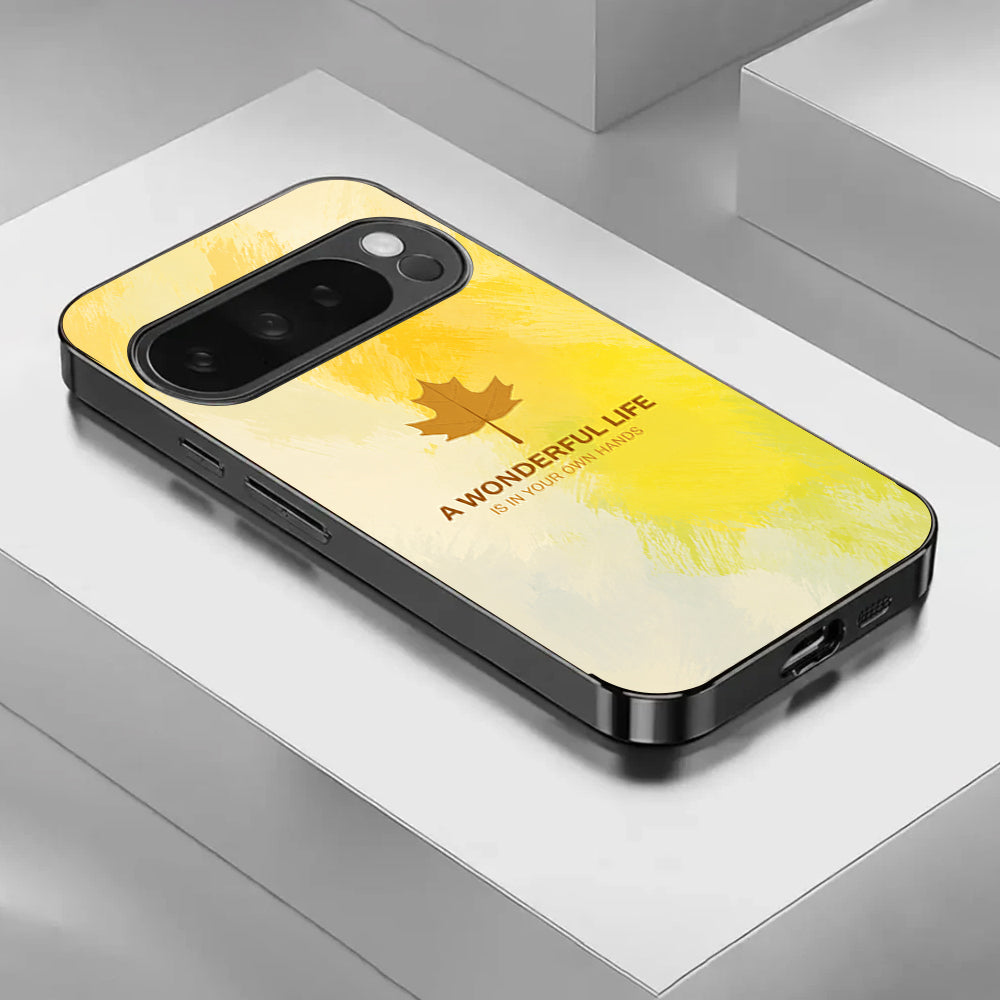 Google Pixel - Nature Bliss Glass Back Case