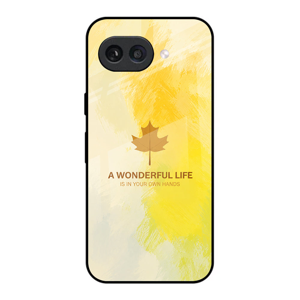 Google Pixel - Nature Bliss Glass Back Case