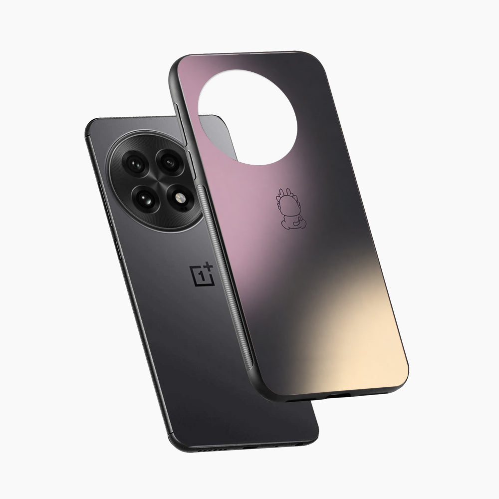 OnePlus Series - Cute Minimalist Dinosaur Line Art Case
