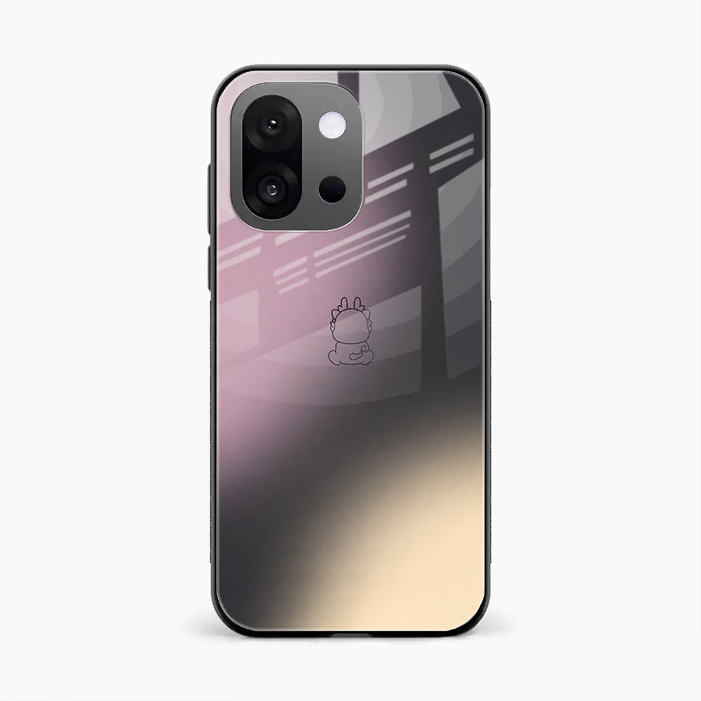 OnePlus Series - Cute Minimalist Dinosaur Line Art Case