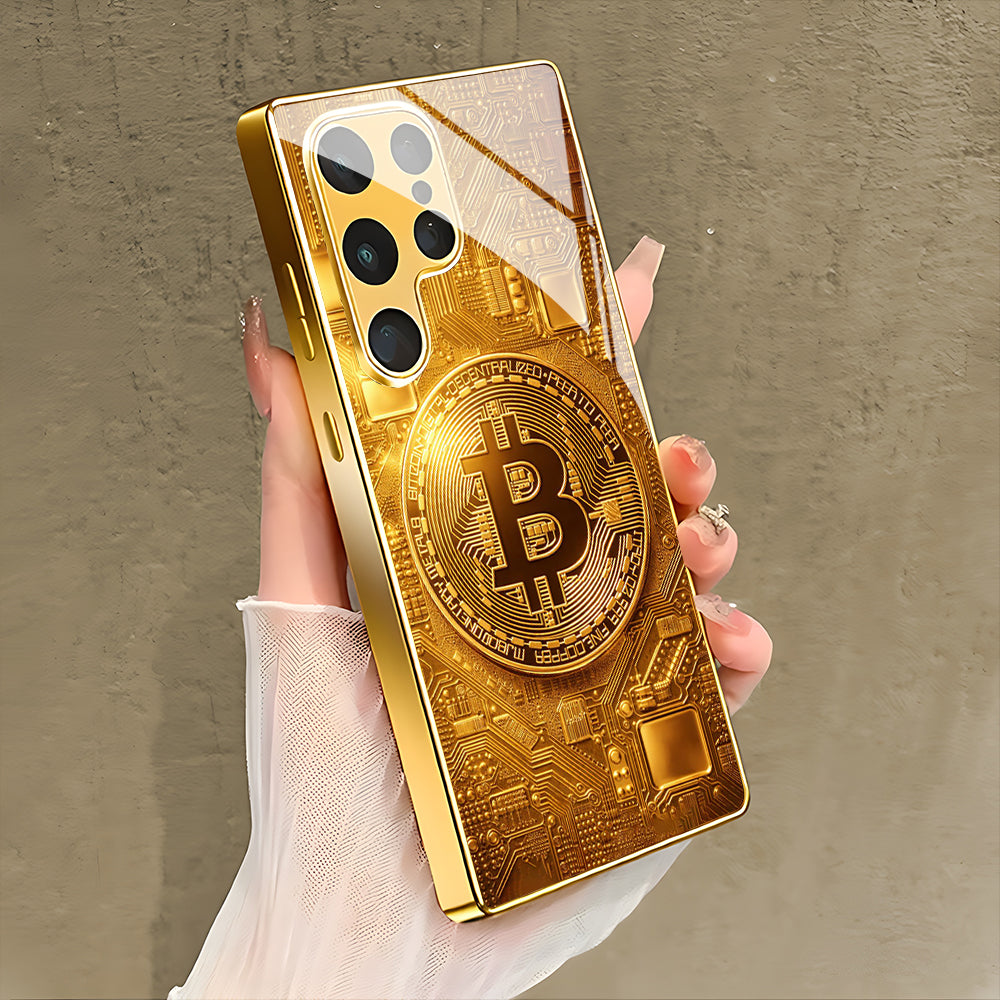 Galaxy S Series - Vintage Bitcoin Case