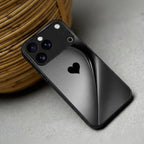 Midnight Black Heart Case