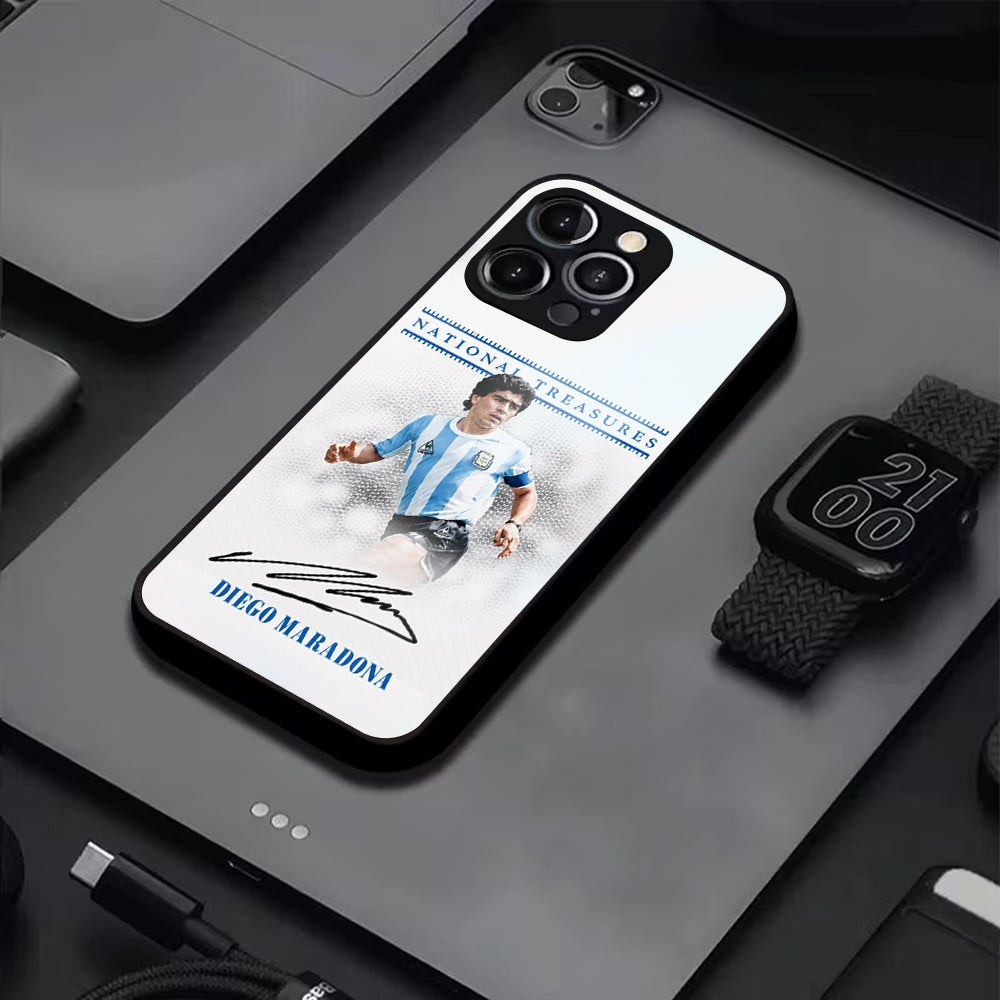 Maradona Legacy Glass Case
