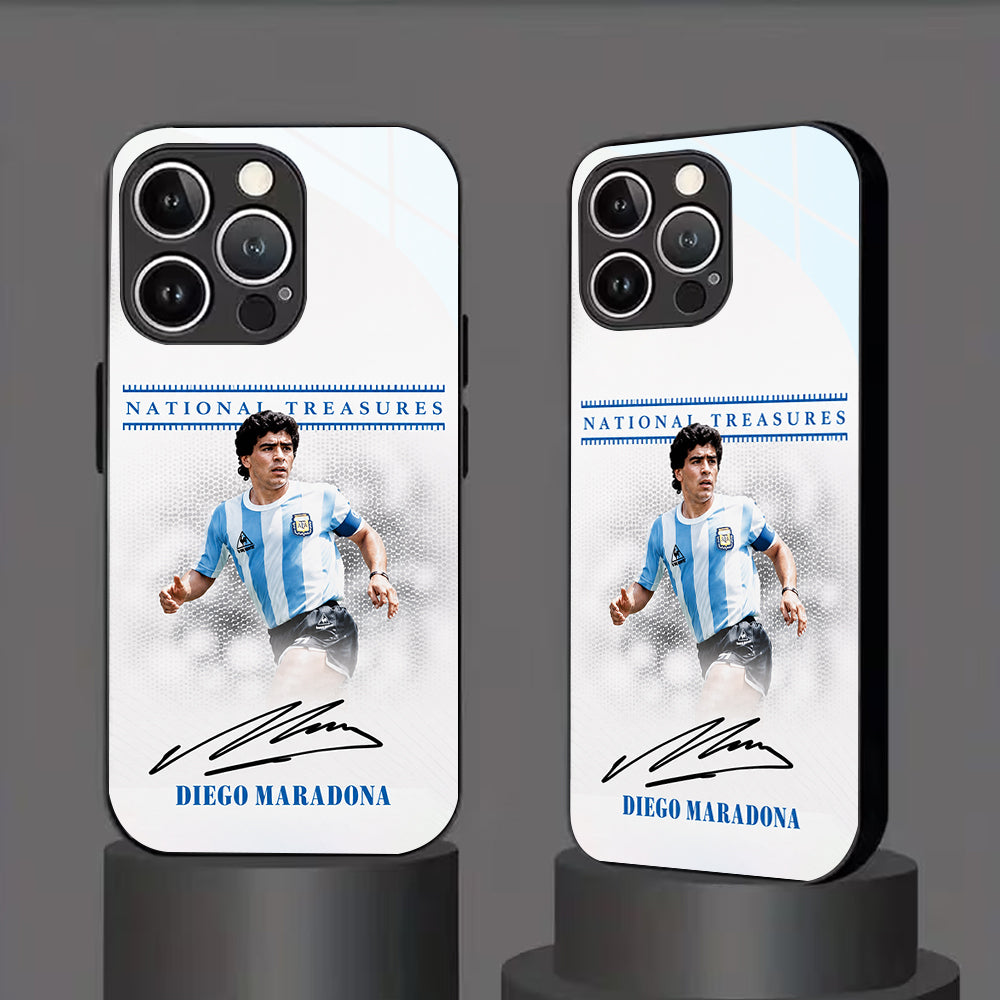 Maradona Legacy Glass Case
