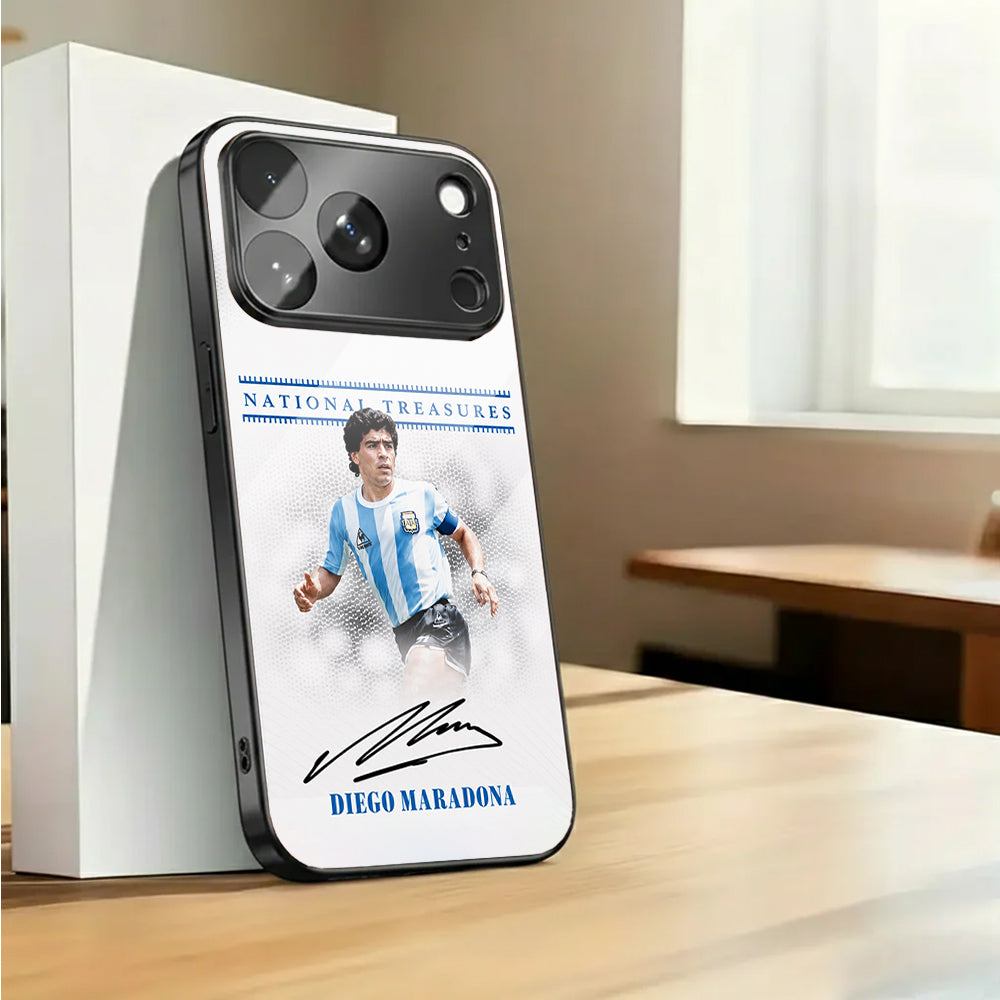 Maradona Legacy Glass Case
