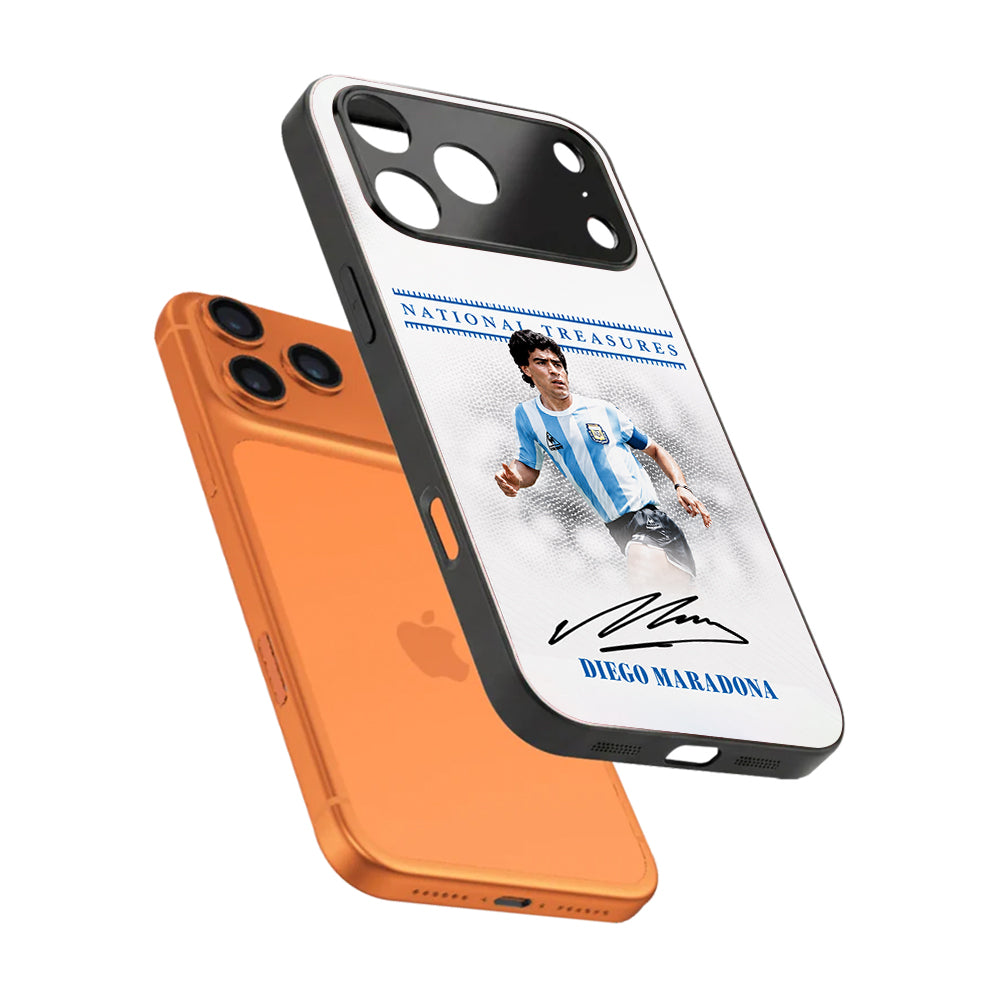 Maradona Legacy Glass Case