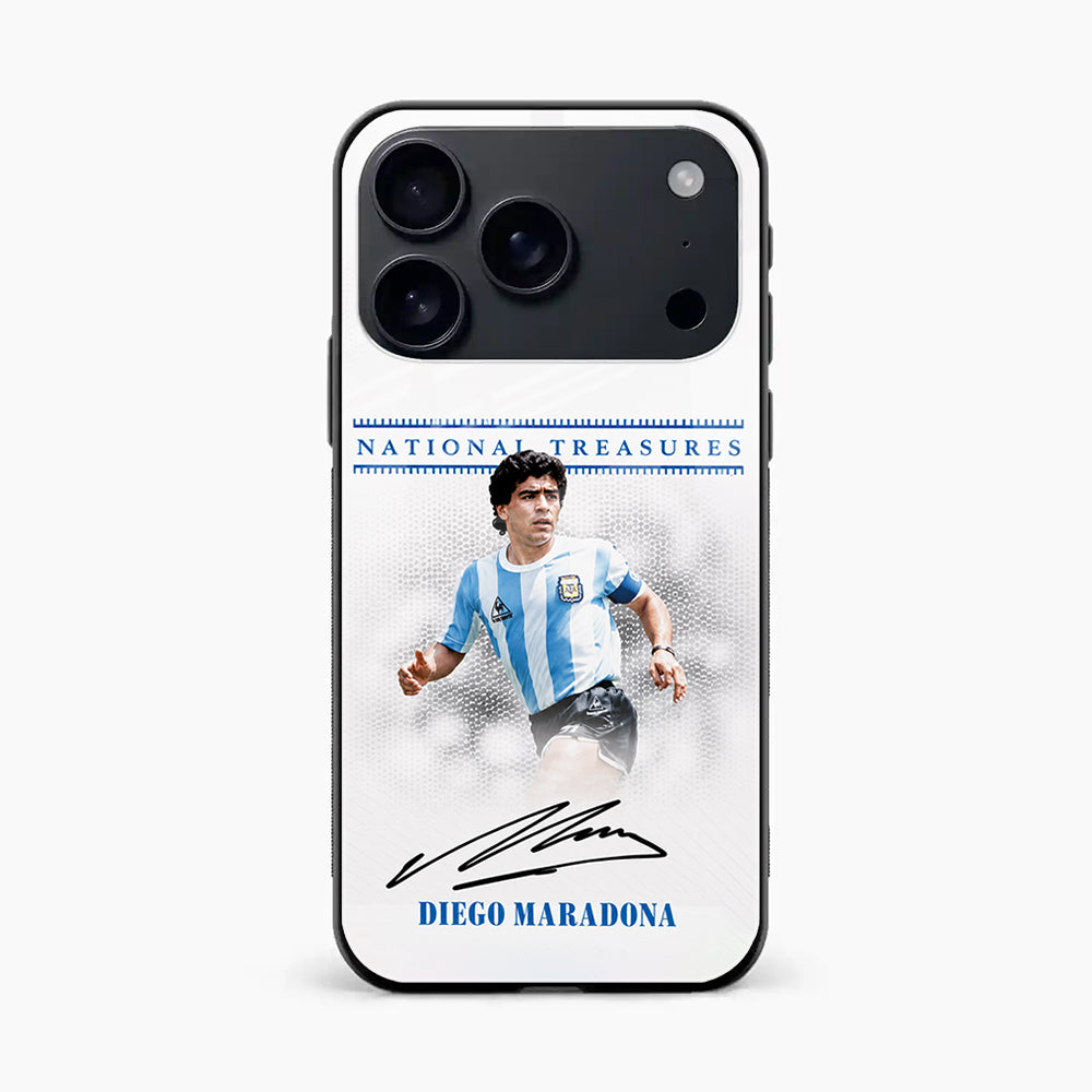Maradona Legacy Glass Case
