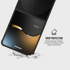 Galaxy Z Flip Series - Midnight Auric Glow Case