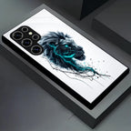 Galaxy S Series -Neon Fierce Lion Case