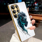 Galaxy S Series -Neon Fierce Lion Case