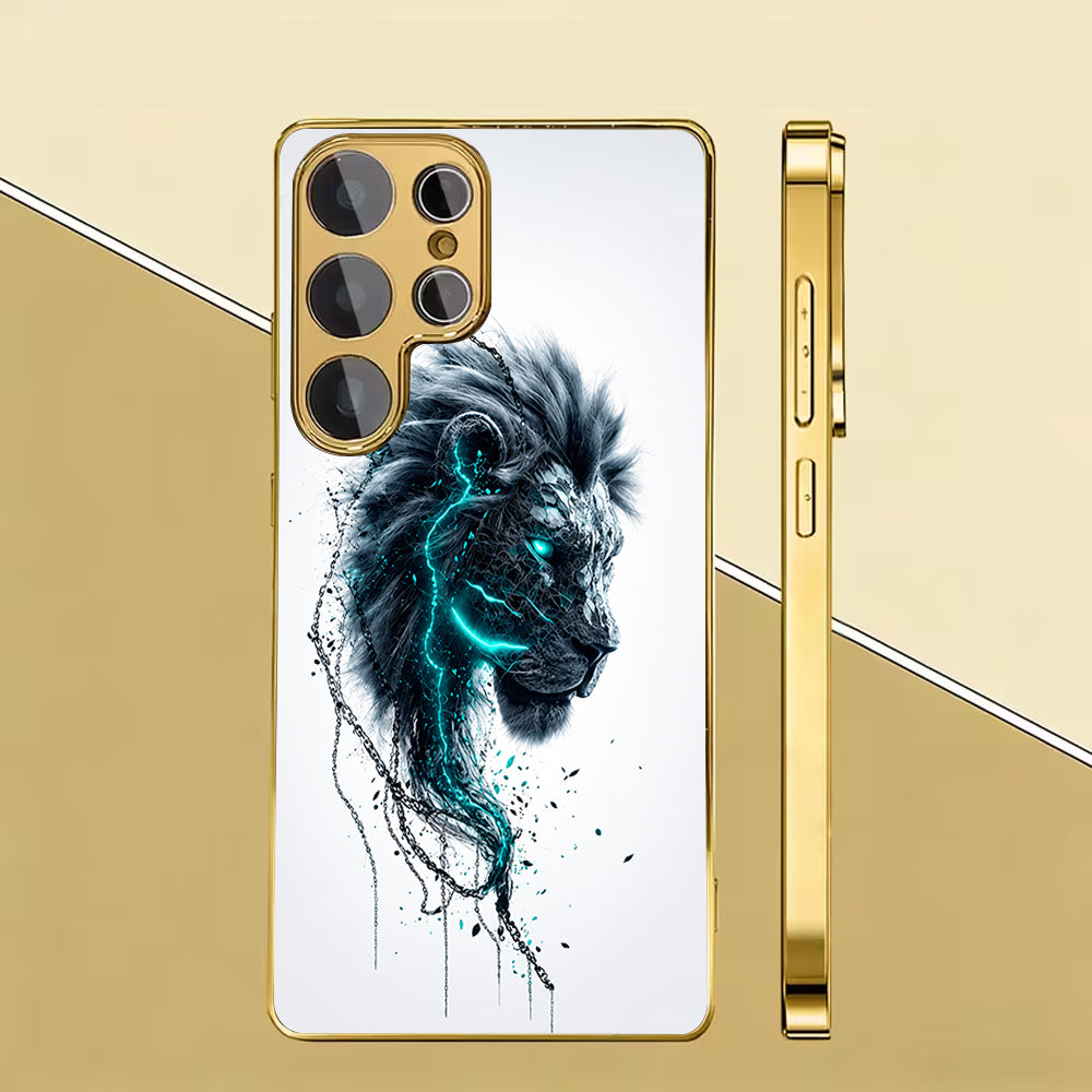 Galaxy S Series -Neon Fierce Lion Case