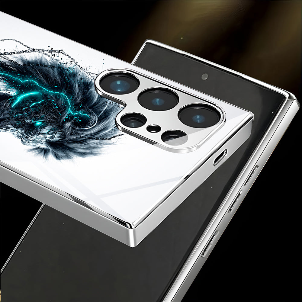 Galaxy S Series -Neon Fierce Lion Case