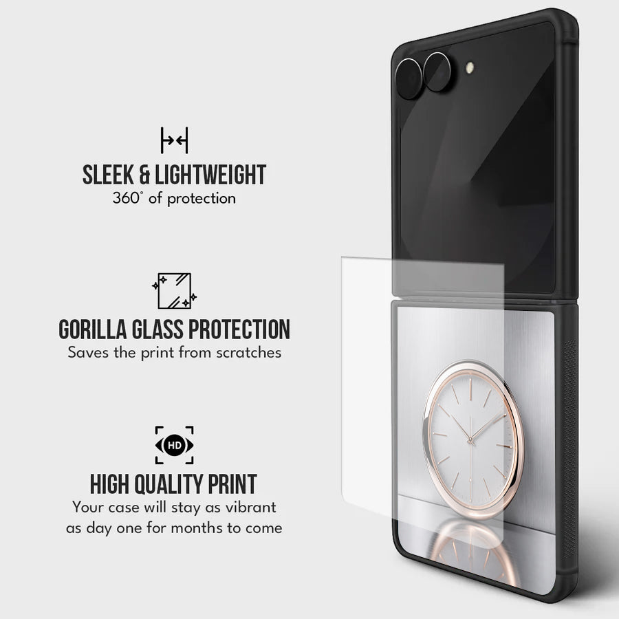 Galaxy Z Flip Series - Chrono Luxe Case