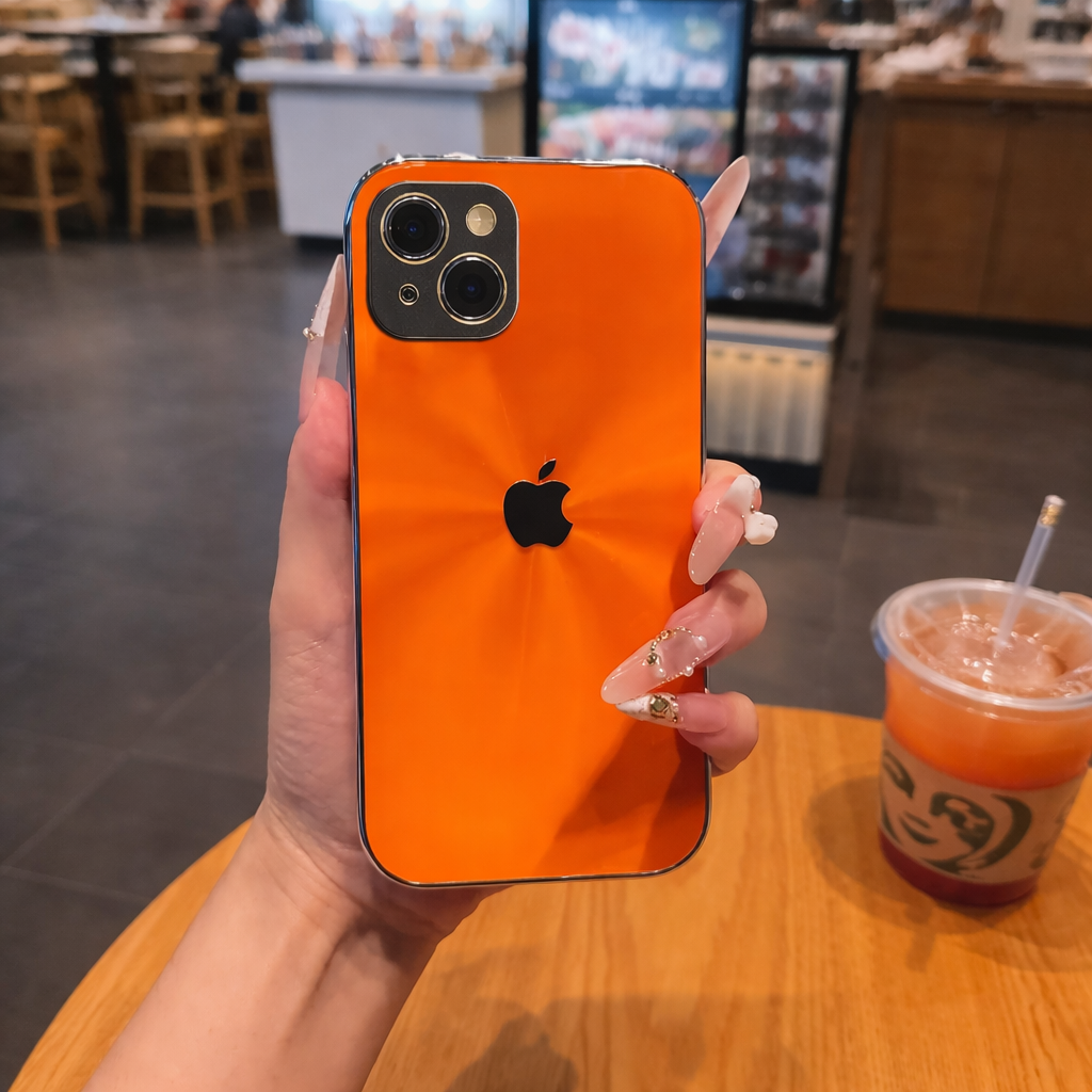 Luxury Plating Glass Case