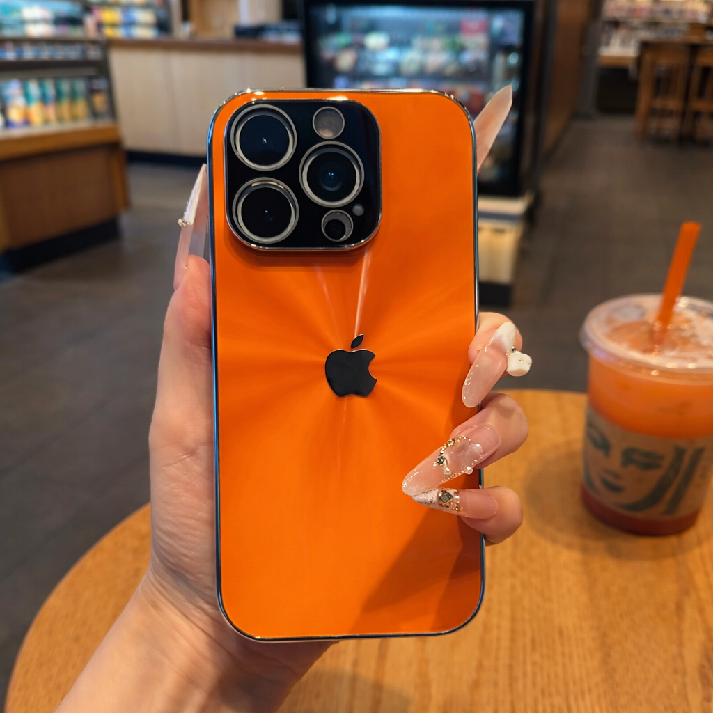 Luxury Plating Glass Case