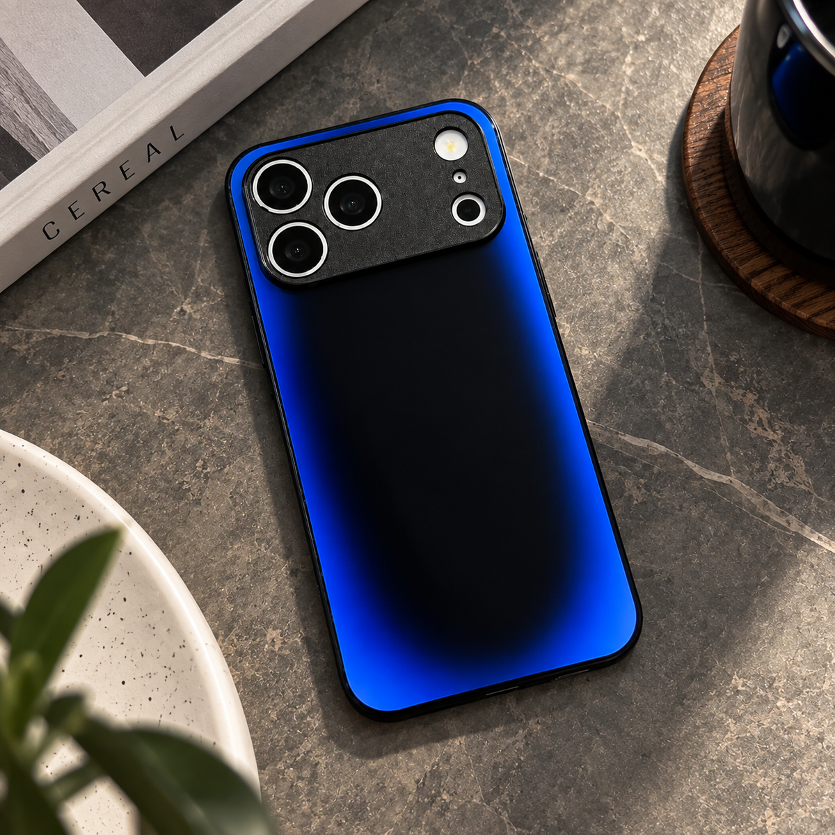 Midnight Blue Gradient Case
