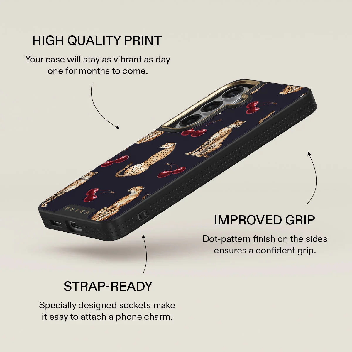 Galaxy S Series - LayerOn Luxury Cougar Case