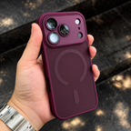 Velvet Burgundy Magnetic Case