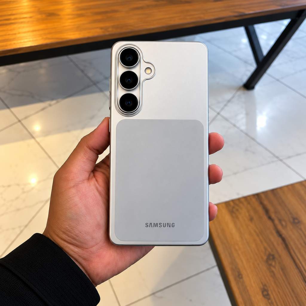 Galaxy Z Flip Series - Arctic Blue Chrome Case