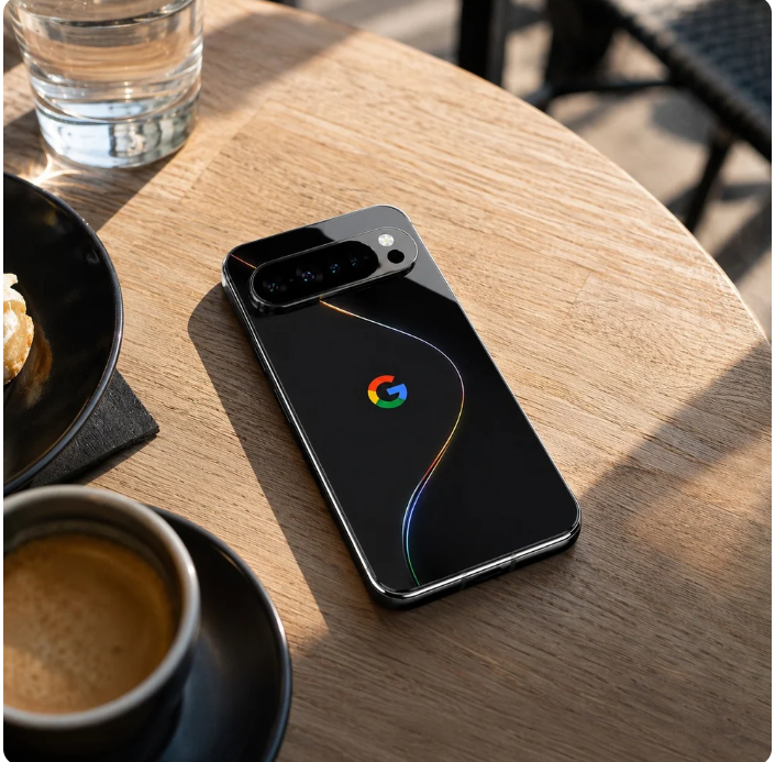 Google Pixel – Aurora Line Glass Case