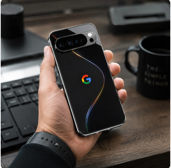 Google Pixel – Aurora Line Glass Case