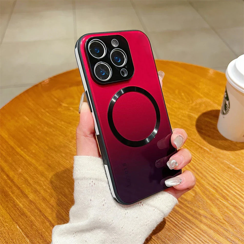 Crimson Fusion MagSafe Case
