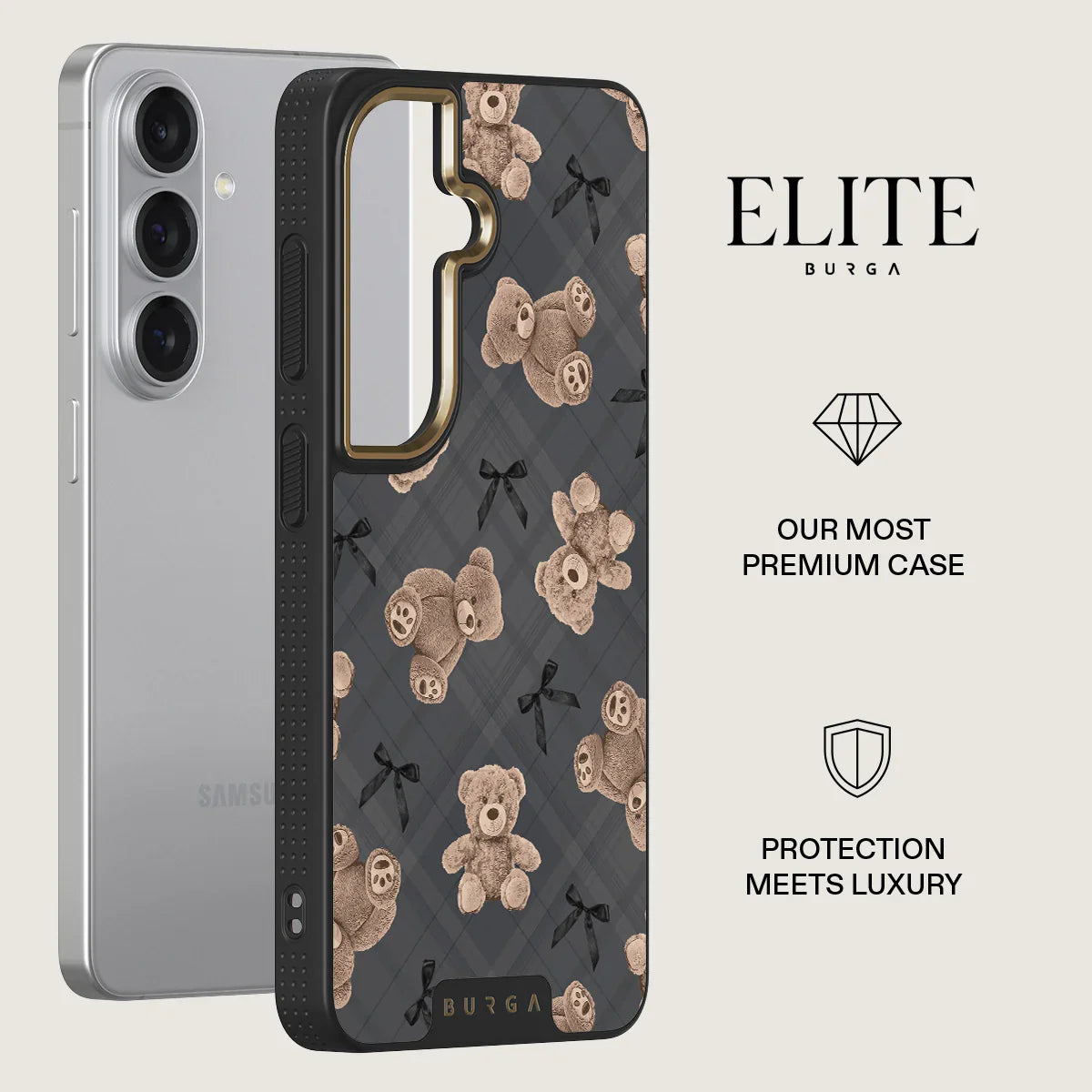 Galaxy S Series - LayerOn Vintage BFF Bear Case