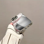 Blush Luxe Electroplated Glass Case