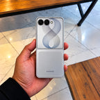 Galaxy Z Flip Series - Arctic Blue Chrome Case