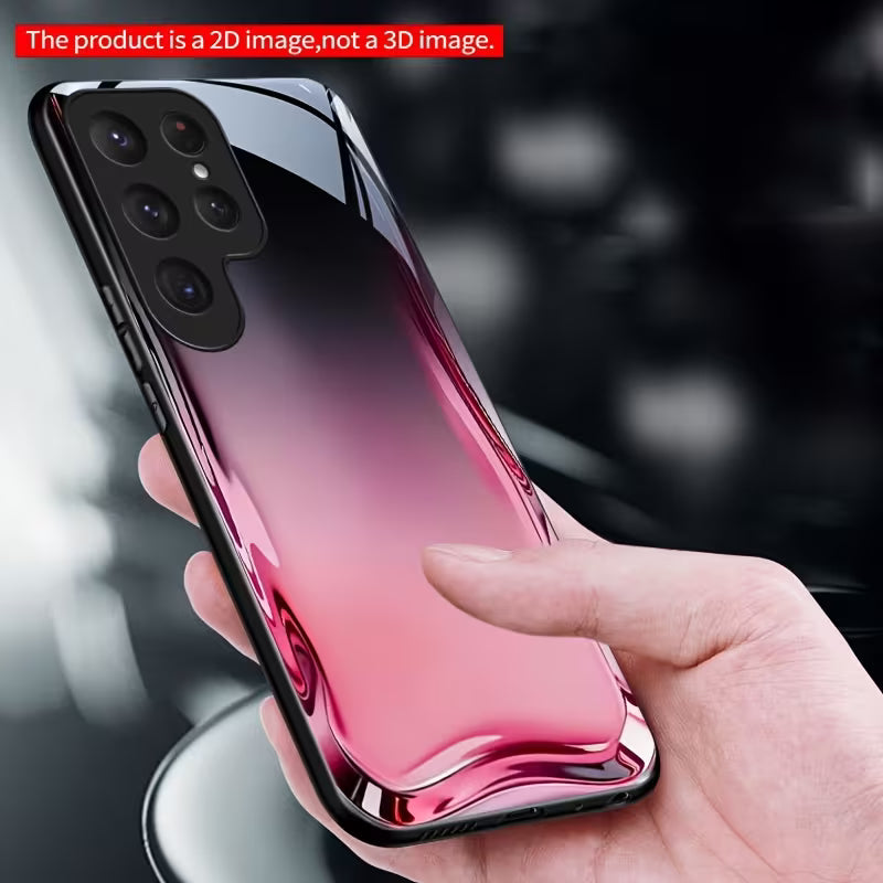 Galaxy S Series - Nebula Gradient Glass Case